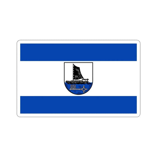 Flag of Osterholz Germany STICKER Vinyl Die-Cut Decal 6 Inch - The Sticker Space