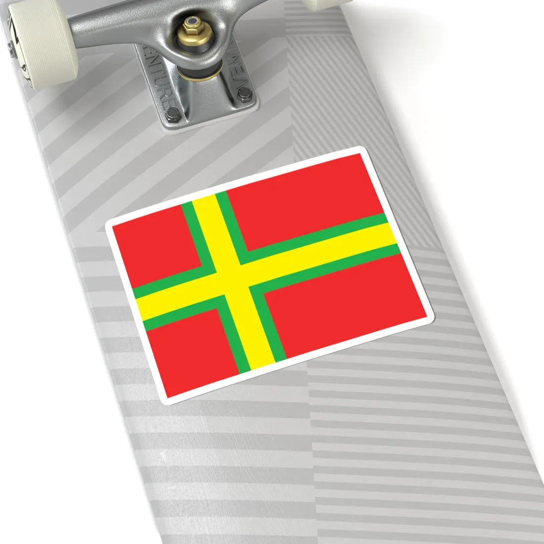Flag of Osterlen (Sweden) STICKER Vinyl Kiss-Cut Decal - The Sticker Space