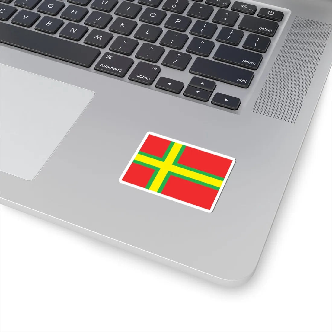 Flag of Osterlen (Sweden) STICKER Vinyl Kiss-Cut Decal - The Sticker Space