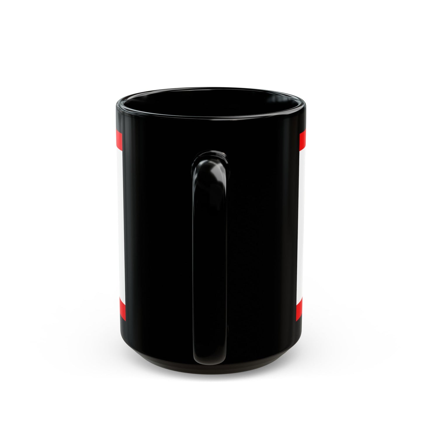 Flag of Ostholstein Germany - Black Coffee Mug-The Sticker Space