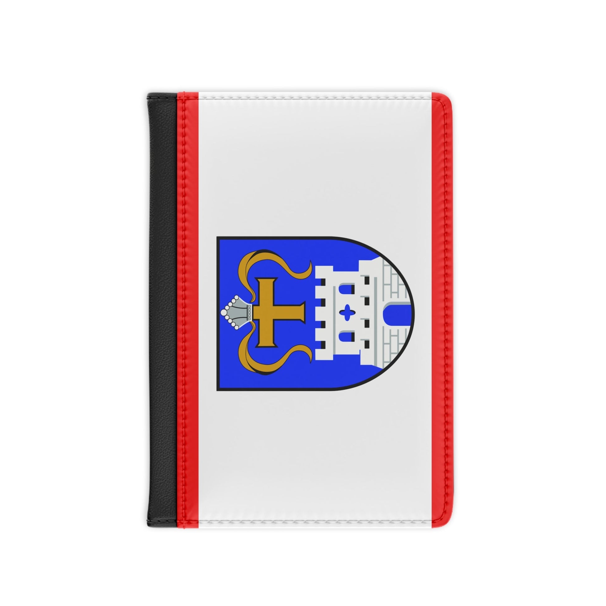 Flag of Ostholstein Germany - Passport Holder-3.9" x 5.8"-The Sticker Space