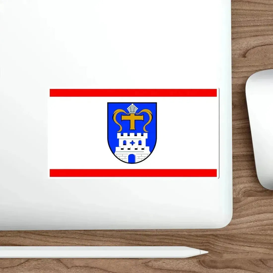Flag of Ostholstein Germany STICKER Vinyl Die-Cut Decal - The Sticker Space