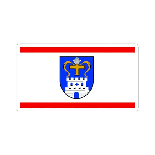 Flag of Ostholstein Germany - STICKER Vinyl Kiss-Cut Decal 2 Inch White - The Sticker Space