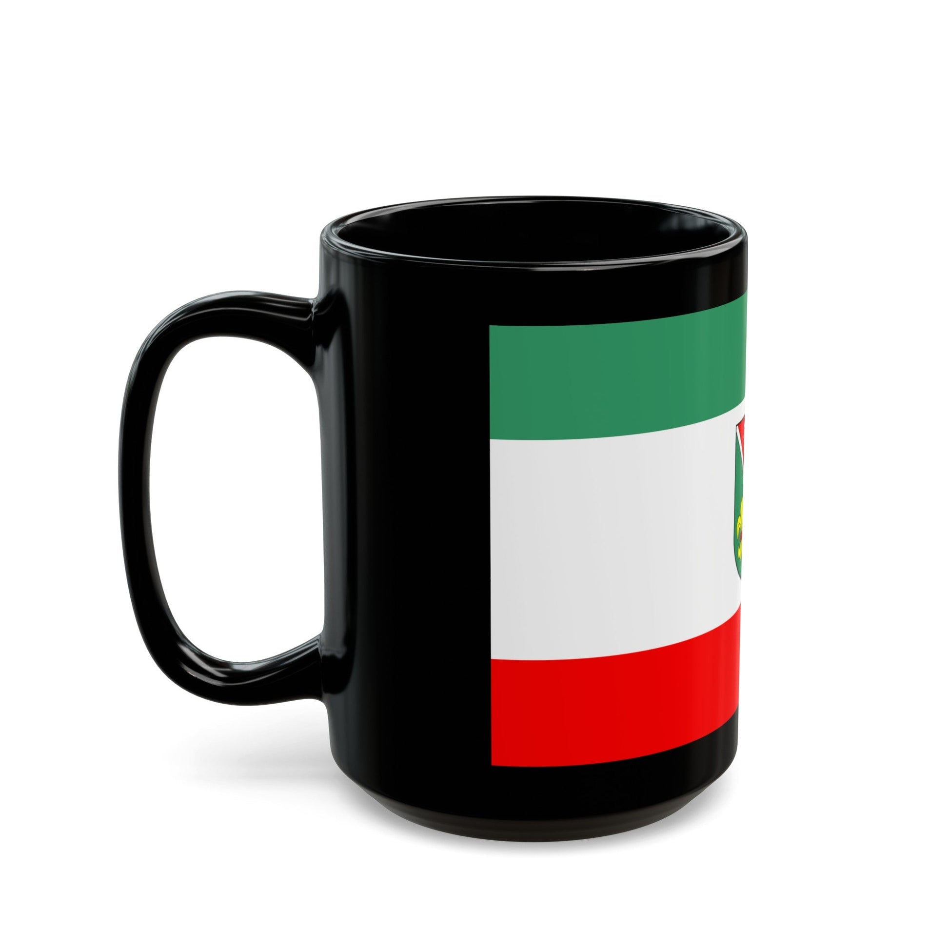 Flag of Ostprignitz Ruppin Germany - Black Coffee Mug-The Sticker Space