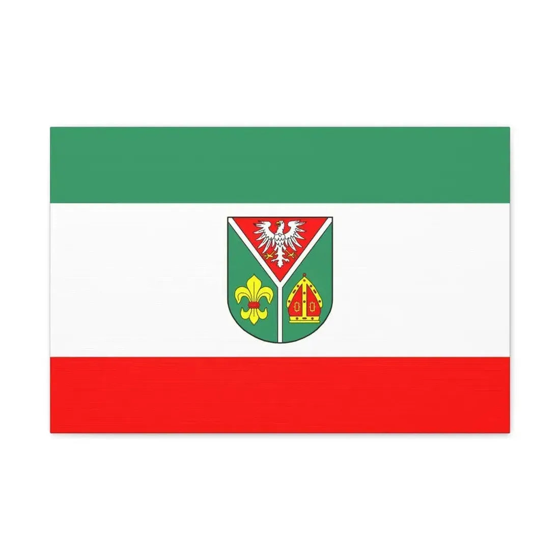 Flag of Ostprignitz Ruppin Germany - Canvas Wall Art 24″ x 16″ 1.25" - The Sticker Space