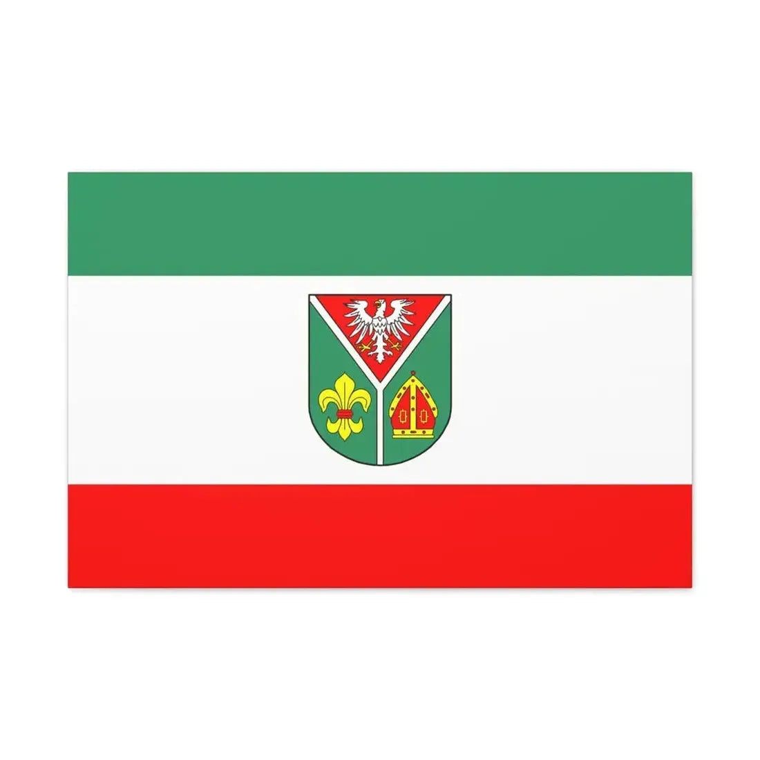Flag of Ostprignitz Ruppin Germany - Canvas Wall Art 30" x 20" 1.25" - The Sticker Space