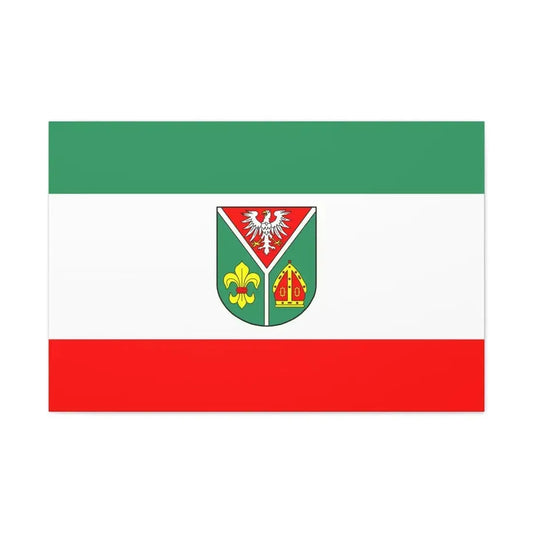 Flag of Ostprignitz Ruppin Germany - Canvas Wall Art 36" x 24" 1.25" - The Sticker Space