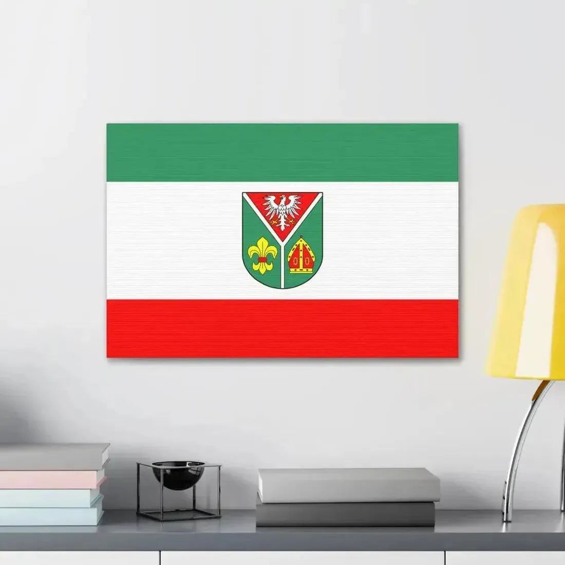 Flag of Ostprignitz Ruppin Germany - Canvas Wall Art - The Sticker Space