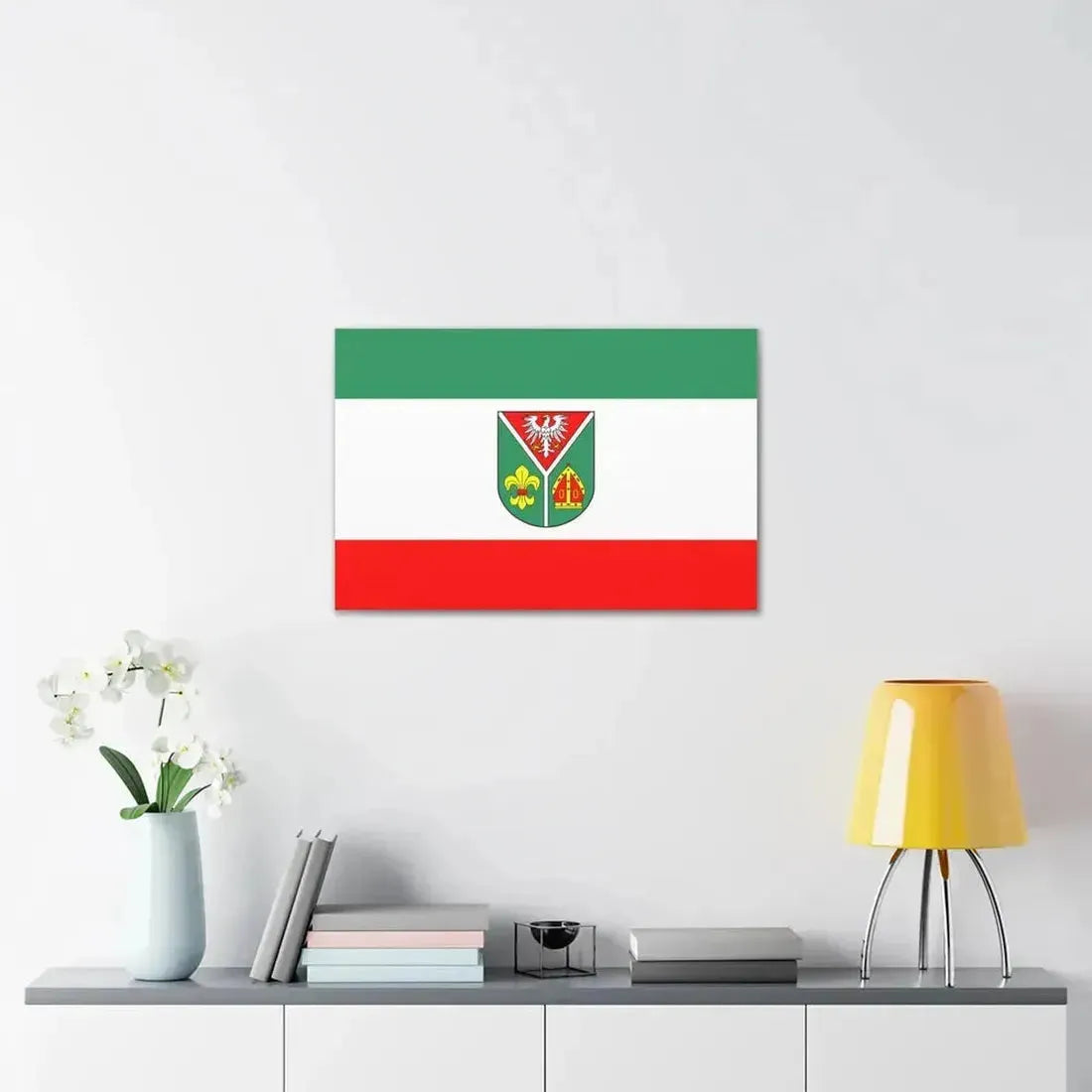 Flag of Ostprignitz Ruppin Germany - Canvas Wall Art - The Sticker Space