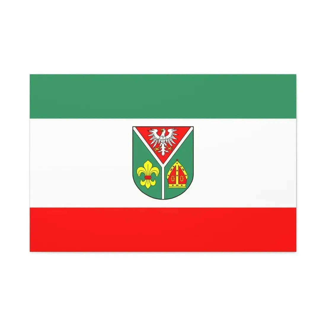 Flag of Ostprignitz Ruppin Germany - Canvas Wall Art - The Sticker Space