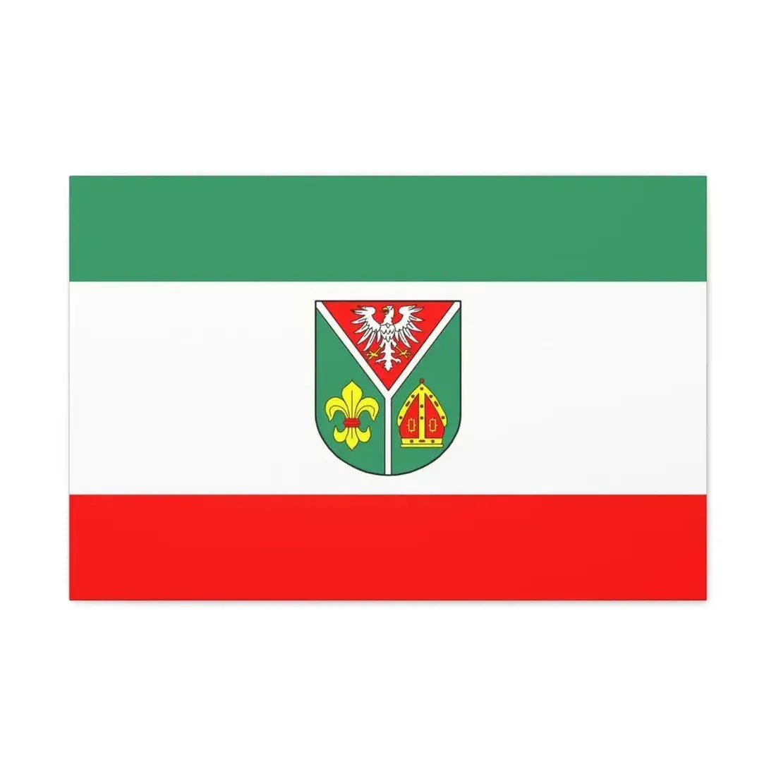 Flag of Ostprignitz Ruppin Germany - Canvas Wall Art - The Sticker Space