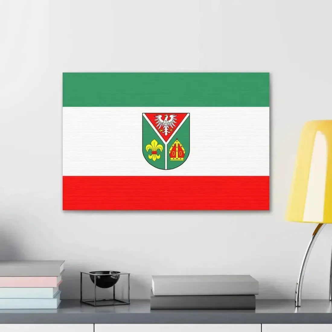Flag of Ostprignitz Ruppin Germany - Canvas Wall Art - The Sticker Space