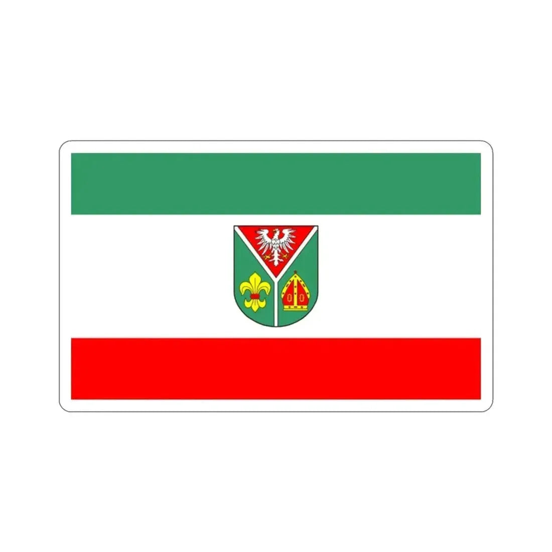 Flag of Ostprignitz Ruppin Germany STICKER Vinyl Die-Cut Decal - The Sticker Space