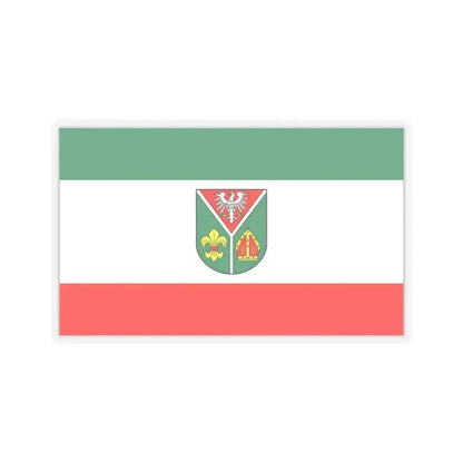 Flag of Ostprignitz Ruppin Germany - STICKER Vinyl Kiss-Cut Decal 2 Inch Transparent - The Sticker Space