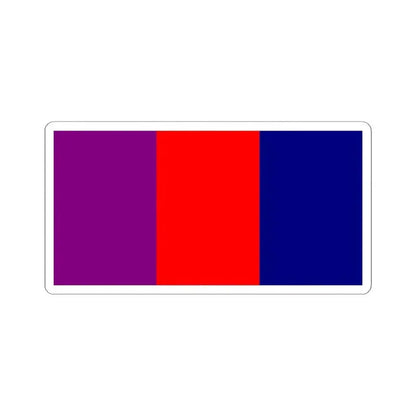 Flag of Ottawa 1902-1987 (Canada) STICKER Vinyl Kiss-Cut Decal 4 Inch White - The Sticker Space