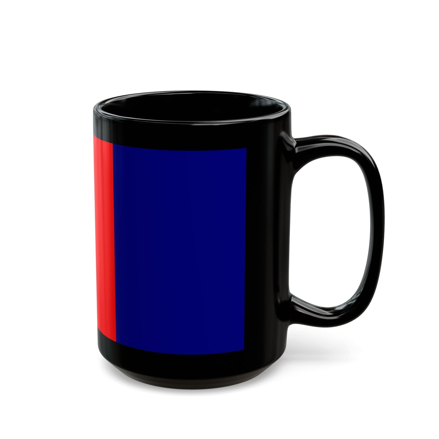 Flag of Ottawa 1902 to 1987 Canada - Black Coffee Mug-The Sticker Space