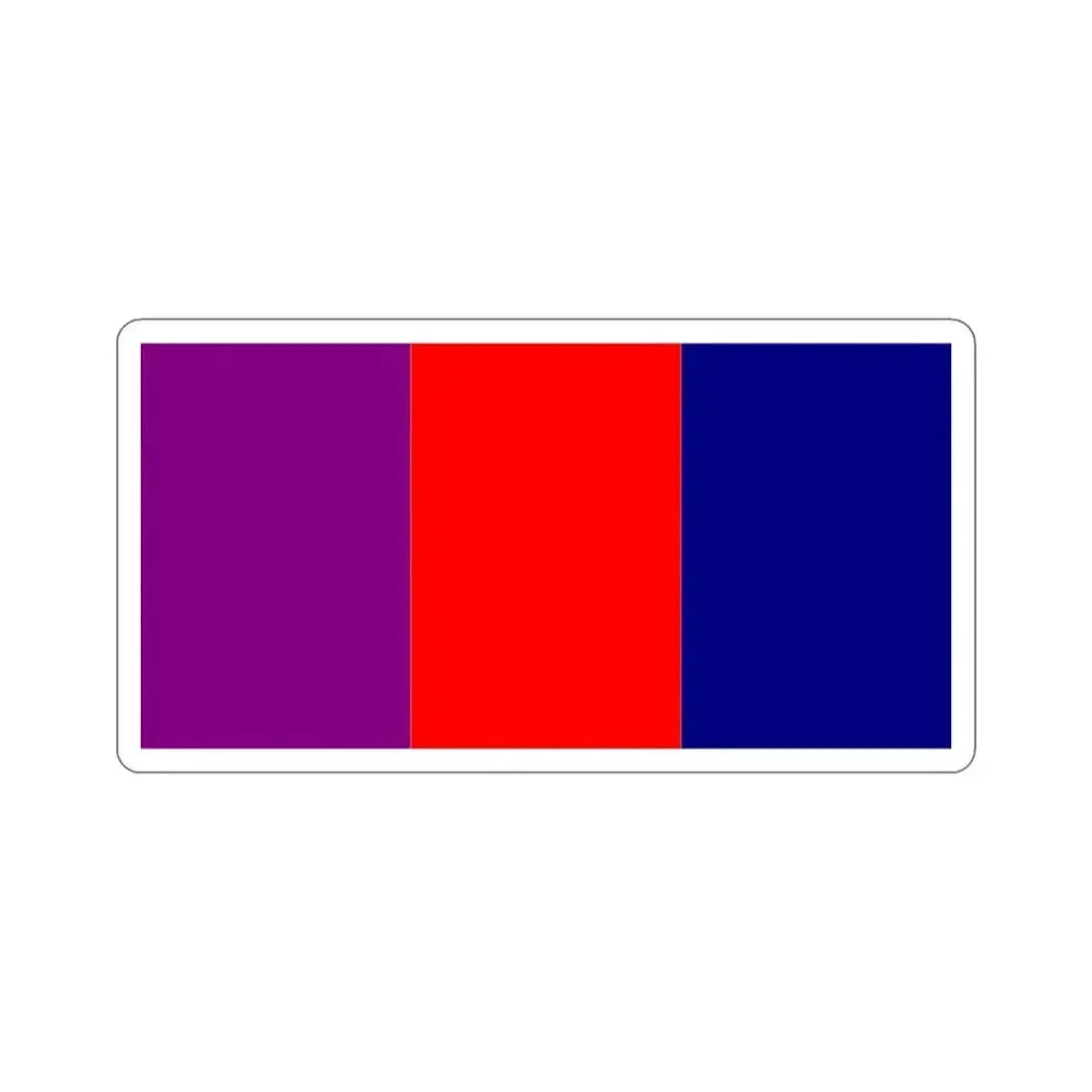 Flag of Ottawa 1902 to 1987 Canada STICKER Vinyl Die-Cut Decal 4 Inch - The Sticker Space