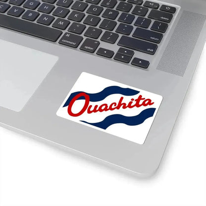 Flag of Ouachita Parish Louisiana (United States) STICKER Vinyl Kiss-Cut Decal - The Sticker Space