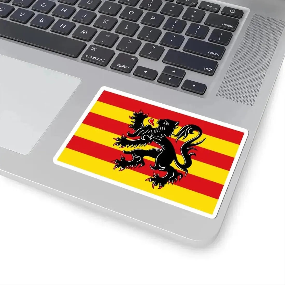 Flag of Oudenaarde (Belgium) STICKER Vinyl Kiss-Cut Decal - The Sticker Space