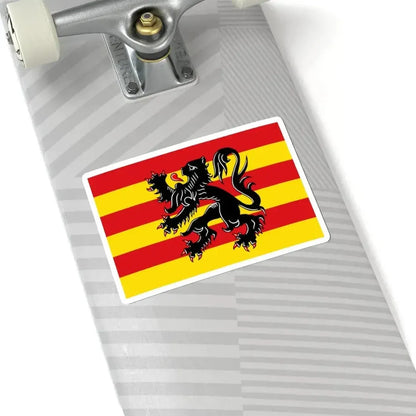 Flag of Oudenaarde (Belgium) STICKER Vinyl Kiss-Cut Decal - The Sticker Space