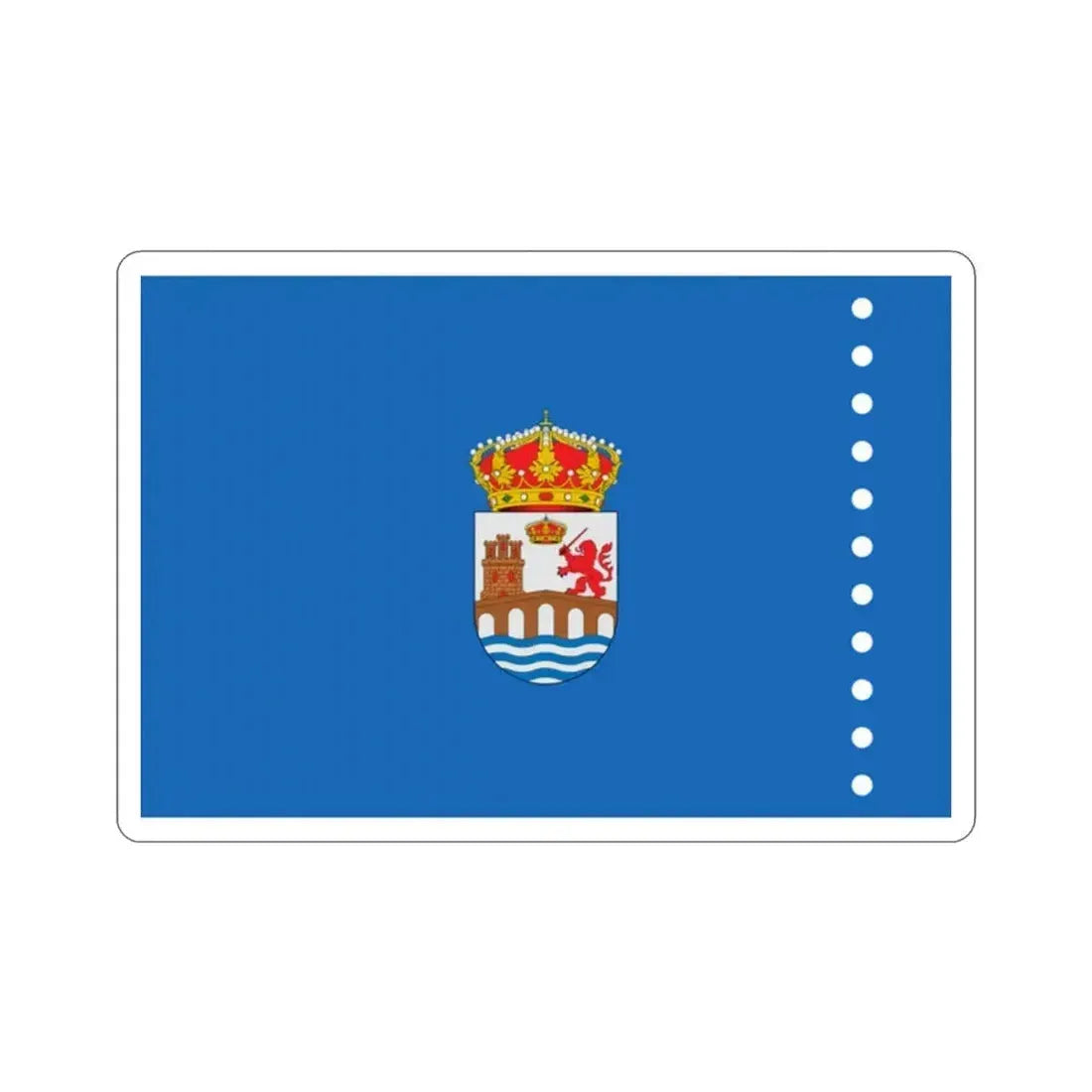 Flag of Ourense Spain STICKER Vinyl Die-Cut Decal 2 Inch - The Sticker Space