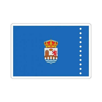 Flag of Ourense Spain STICKER Vinyl Die-Cut Decal 2 Inch - The Sticker Space