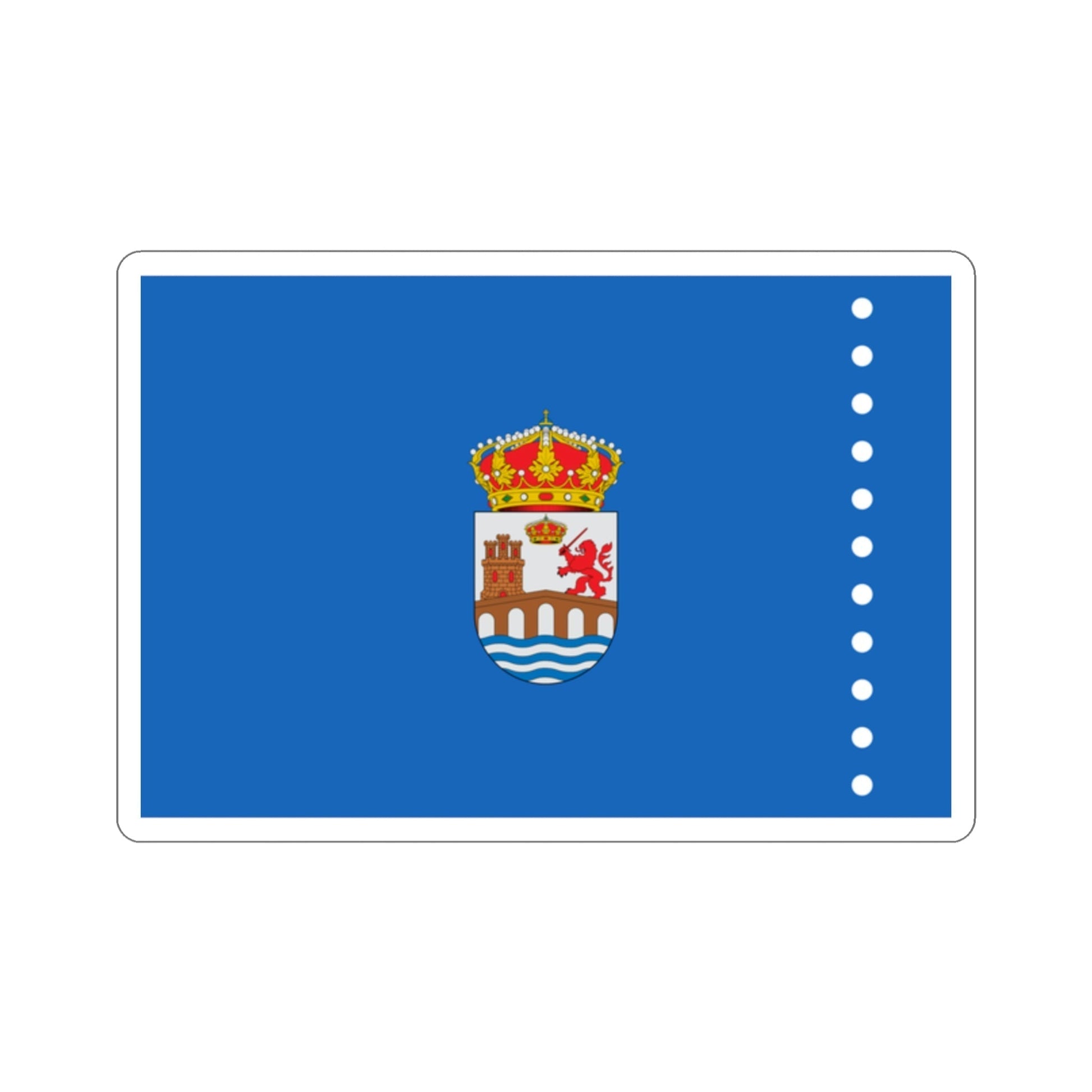 Flag of Ourense Spain STICKER Vinyl Die-Cut Decal-2 Inch-The Sticker Space