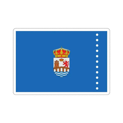 Flag of Ourense Spain STICKER Vinyl Die-Cut Decal 3 Inch - The Sticker Space