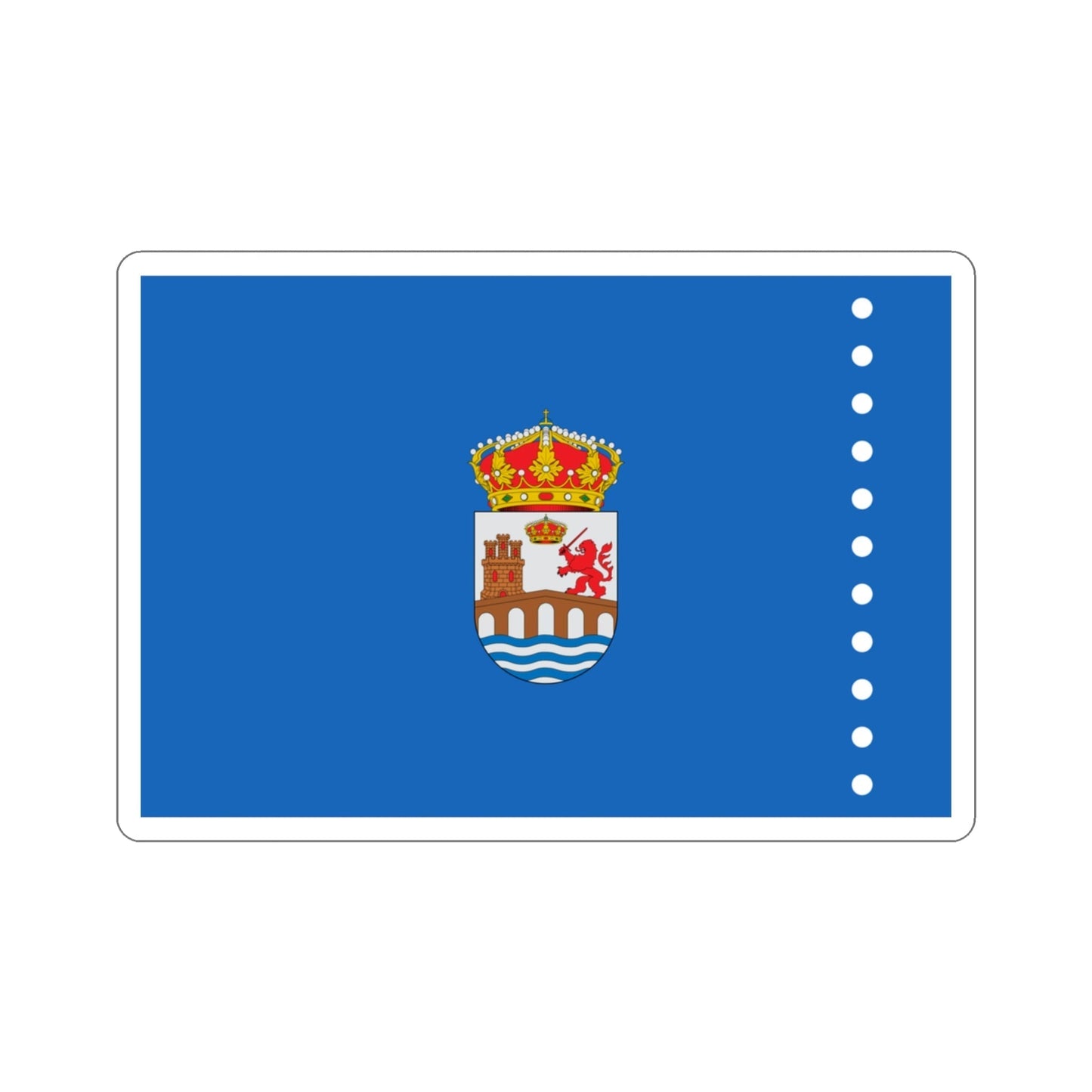 Flag of Ourense Spain STICKER Vinyl Die-Cut Decal-3 Inch-The Sticker Space