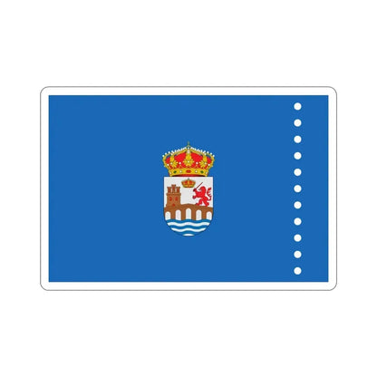 Flag of Ourense Spain STICKER Vinyl Die-Cut Decal 4 Inch - The Sticker Space