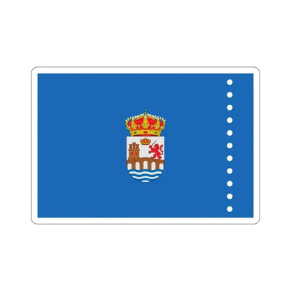 Flag of Ourense Spain STICKER Vinyl Die-Cut Decal 5 Inch - The Sticker Space