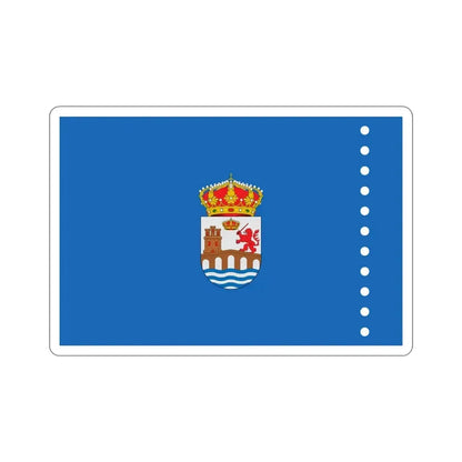 Flag of Ourense Spain STICKER Vinyl Die-Cut Decal 5 Inch - The Sticker Space