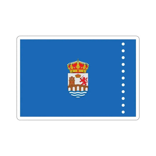Flag of Ourense Spain STICKER Vinyl Die-Cut Decal 6 Inch - The Sticker Space