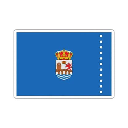Flag of Ourense Spain STICKER Vinyl Die-Cut Decal 6 Inch - The Sticker Space