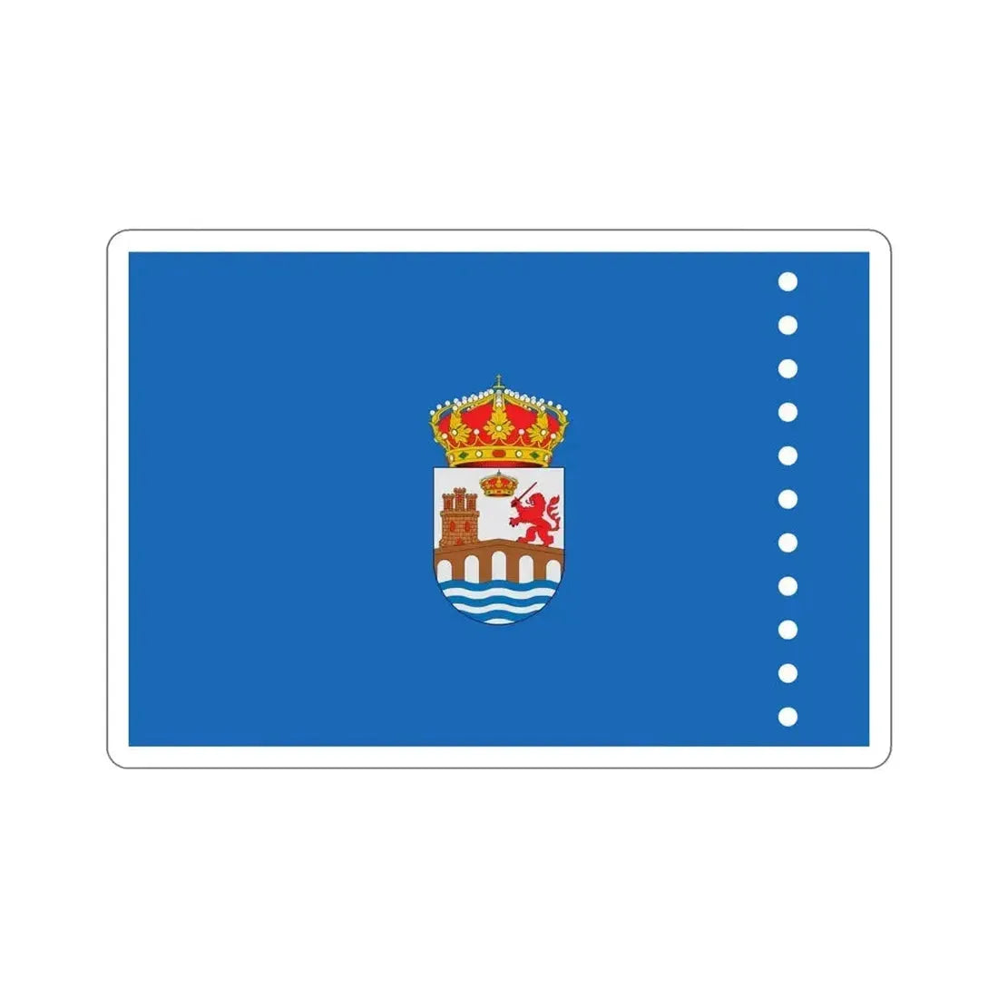 Flag of Ourense Spain STICKER Vinyl Die-Cut Decal - The Sticker Space