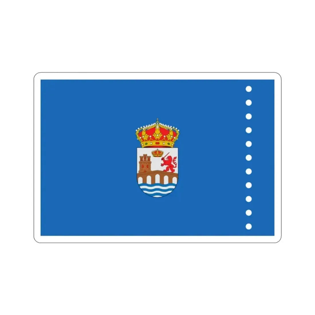 Flag of Ourense Spain STICKER Vinyl Die-Cut Decal - The Sticker Space