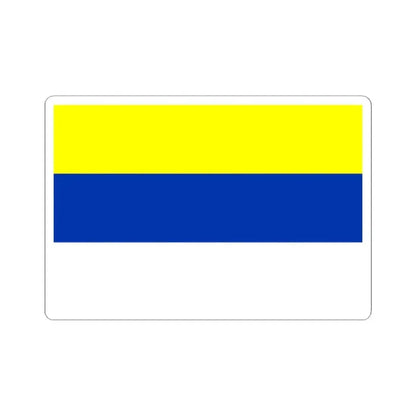 Flag of Ovalle Chile (Chile) STICKER Vinyl Kiss-Cut Decal 2 Inch White - The Sticker Space