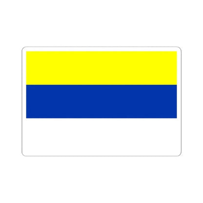 Flag of Ovalle Chile (Chile) STICKER Vinyl Kiss-Cut Decal 6 Inch White - The Sticker Space