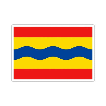 Flag of Overijssel Netherlands STICKER Vinyl Die-Cut Decal - The Sticker Space