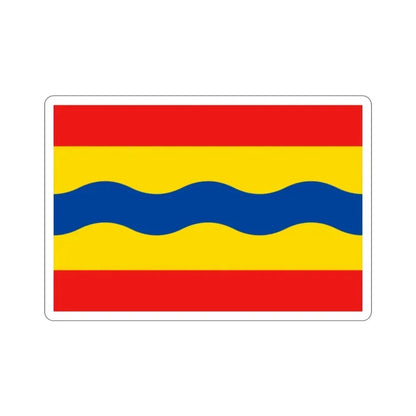 Flag of Overijssel Netherlands STICKER Vinyl Die-Cut Decal - The Sticker Space