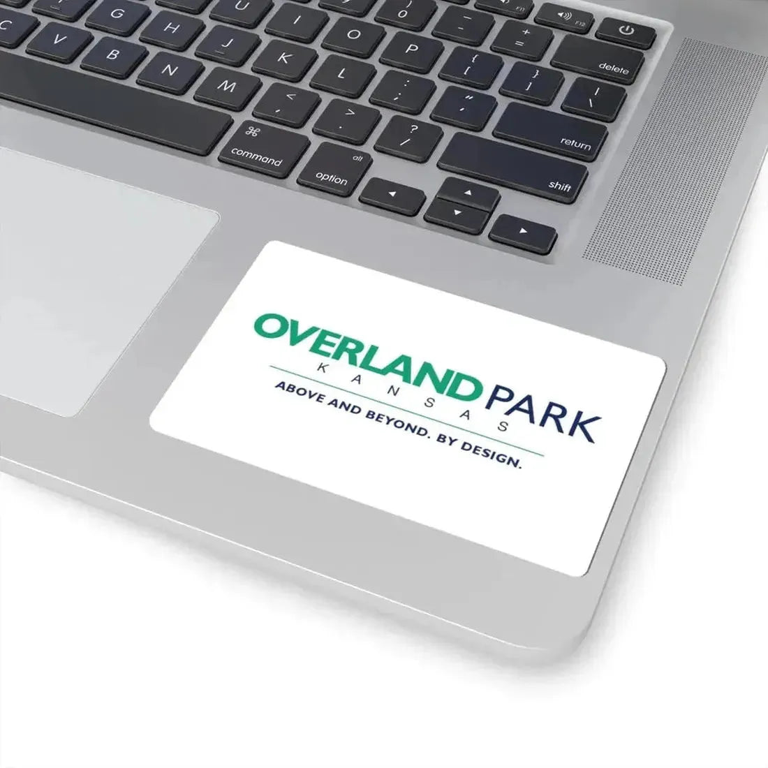 Flag of Overland Park Kansas (United States) STICKER Vinyl Kiss-Cut Decal - The Sticker Space