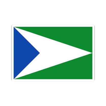 Flag of Oxapampa (Peru) STICKER Vinyl Kiss-Cut Decal 2 Inch White - The Sticker Space