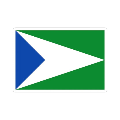 Flag of Oxapampa (Peru) STICKER Vinyl Kiss-Cut Decal 6 Inch White - The Sticker Space