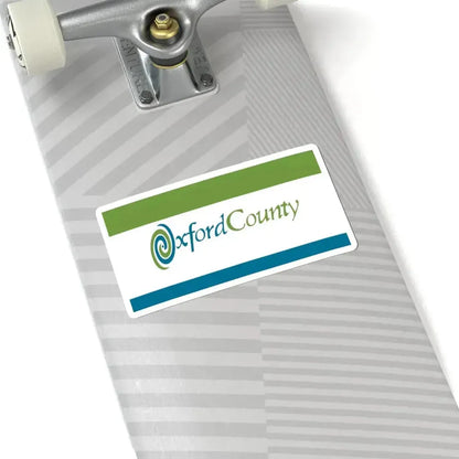 Flag of Oxford County Canada (Canada) STICKER Vinyl Kiss-Cut Decal - The Sticker Space