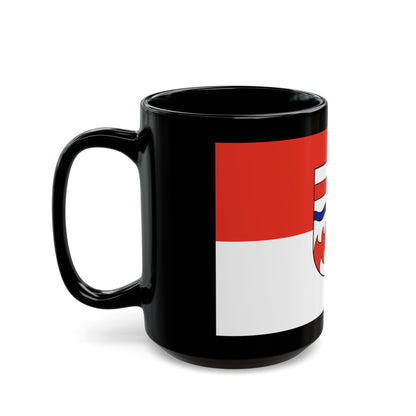 Flag of Paderborn Germany - Black Coffee Mug-The Sticker Space