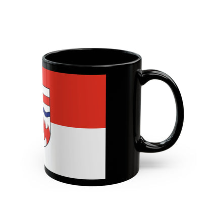 Flag of Paderborn Germany - Black Coffee Mug-The Sticker Space