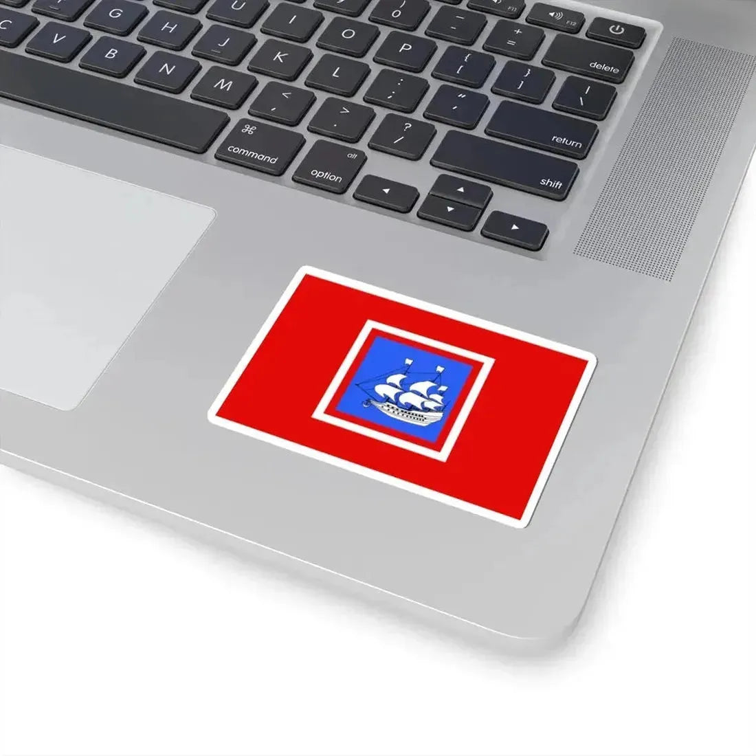 Flag of Paimpol (Belgium) STICKER Vinyl Kiss-Cut Decal - The Sticker Space