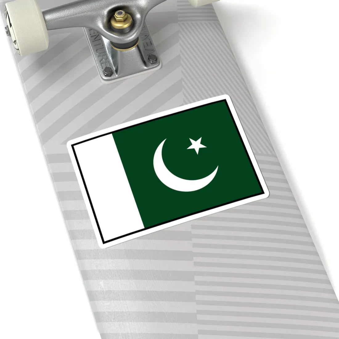Flag of Pakistan bordered (Pakistan) STICKER Vinyl Kiss-Cut Decal - The Sticker Space