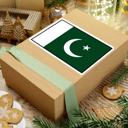 Flag of Pakistan bordered (Pakistan) STICKER Vinyl Kiss-Cut Decal - The Sticker Space