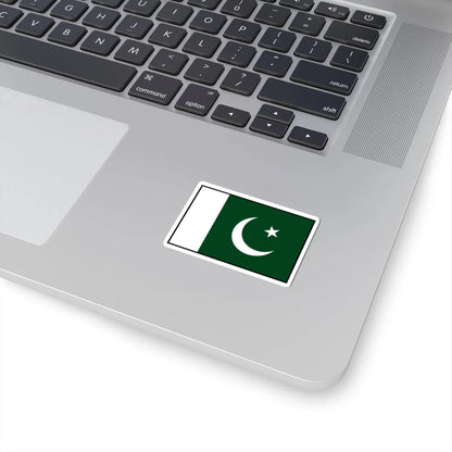 Flag of Pakistan bordered (Pakistan) STICKER Vinyl Kiss-Cut Decal - The Sticker Space